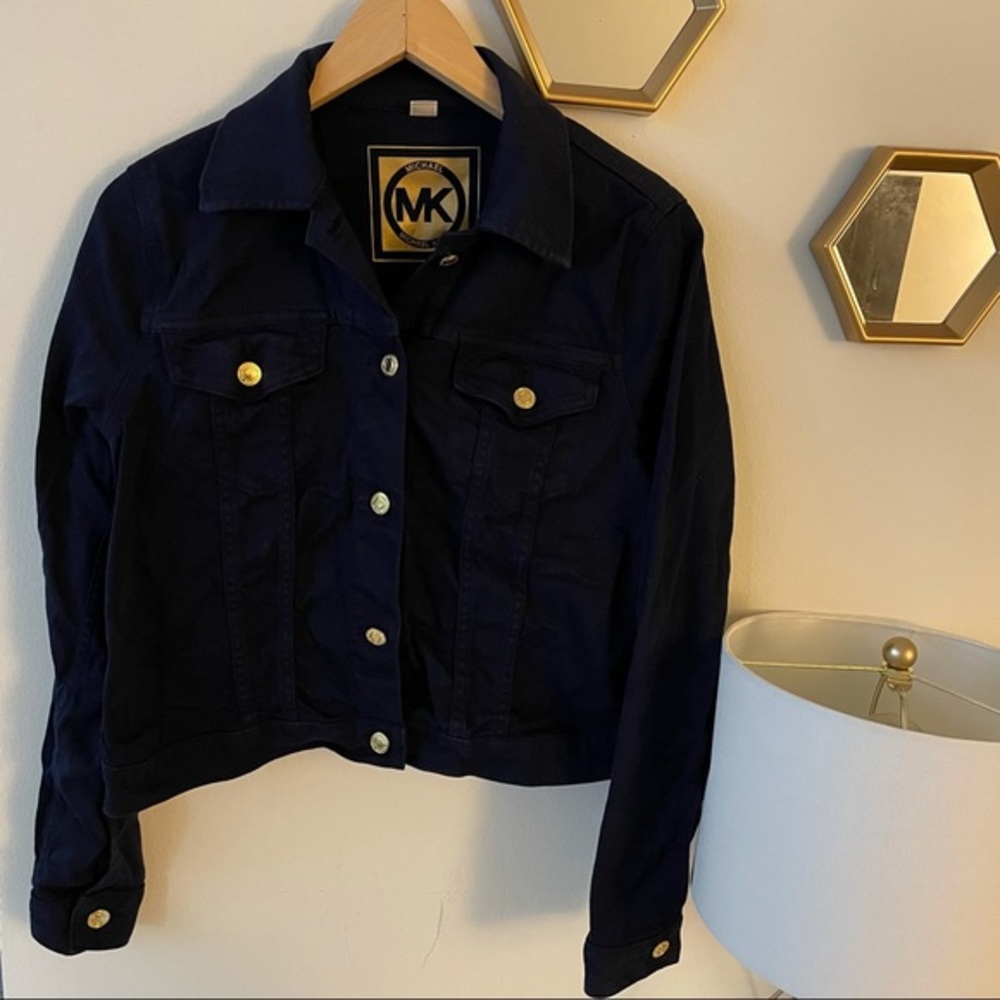 Michael Kors Woman’s True Navy Basic Jacket - image 1